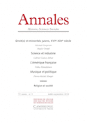 Annales histoire sciences sociales 2018, no 03